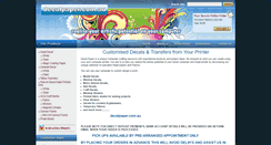 Desktop Screenshot of decalpaper.com.au