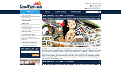 Desktop Screenshot of decalpaper.com